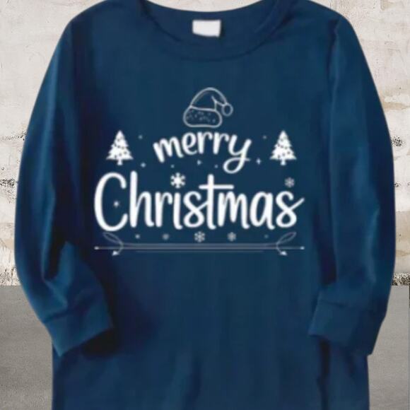 Cutematchy NWT 2PC Merry Christmas Pajama Set Size Large - Picture 2 of 4